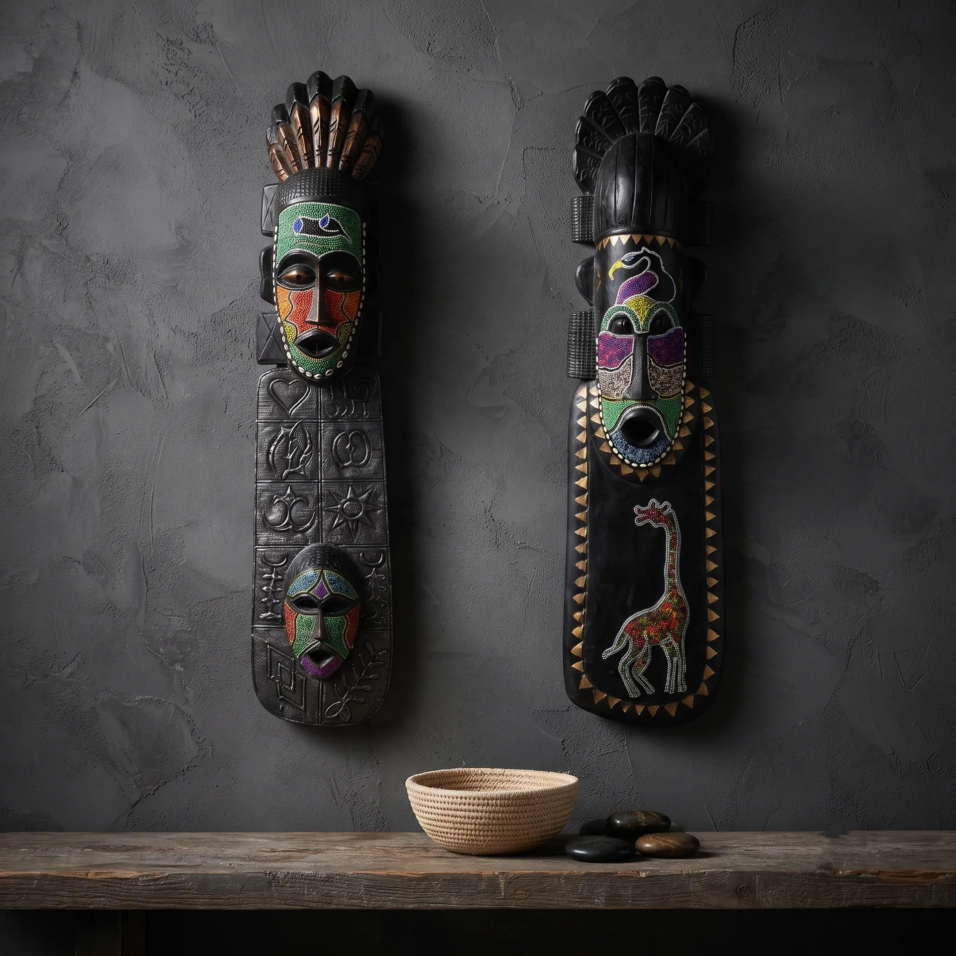 Colorful Ghanaian Wall Decor
